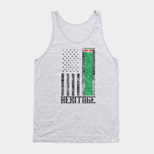 Suriname Hispanic Heritage destressed flag Tank Top